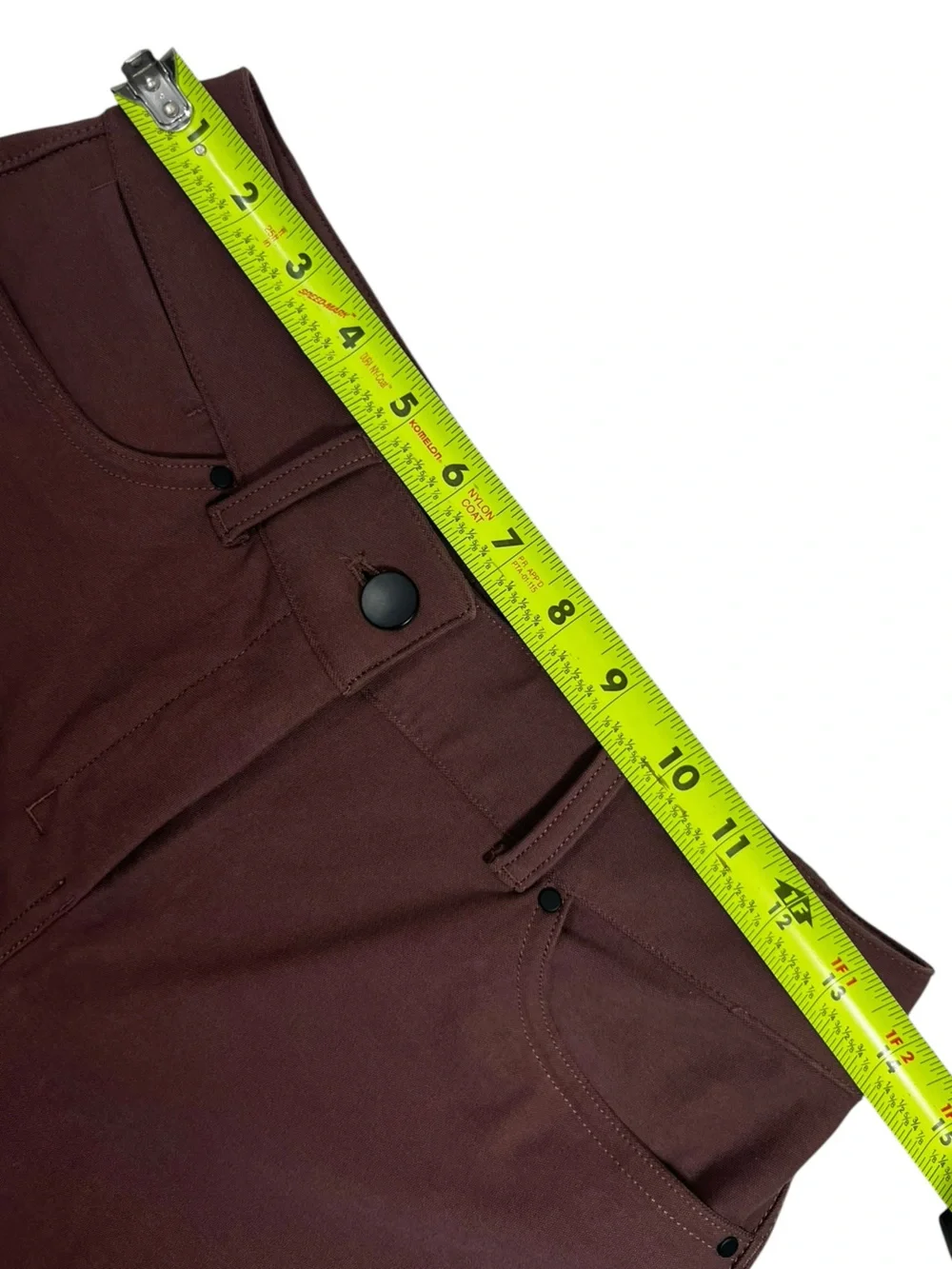 Lululemon City Sleek 5 Pocket Wide-Leg High-Rise Pant Utilitech Roasted Brown